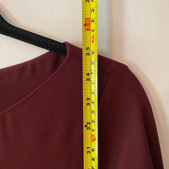 NWT Lauren Ralph Lauren Women's size 8 Purple Cape Georgette Cocktail Dress - Picture 9 of 10